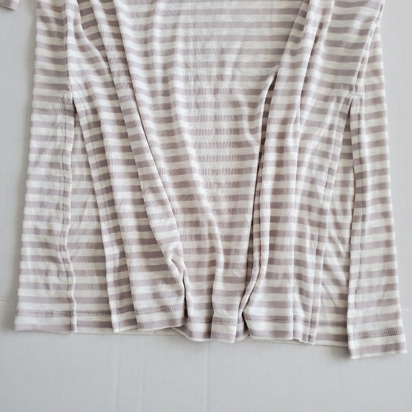 Old Navy Long Sleeve Striped Tunic with Slits, M - Picture 3 of 6